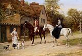 Famous Daughter Paintings - The Gamekeepers Daughter